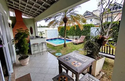 Recreio dos bandeirantes | casa de condomínio 4 quartos, sendo 4 suites