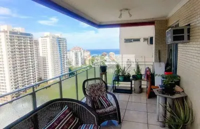 Barra da tijuca | apartamento 2 quartos, sendo 1 suite