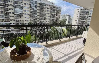 Recreio dos bandeirantes | apartamento 3 quartos, sendo 1 suite