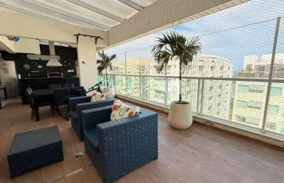 Recreio dos bandeirantes | cobertura 3 quartos, sendo 2 suites