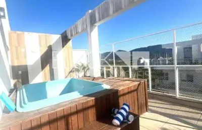 Recreio dos bandeirantes | cobertura 3 quartos, sendo 3 suites
