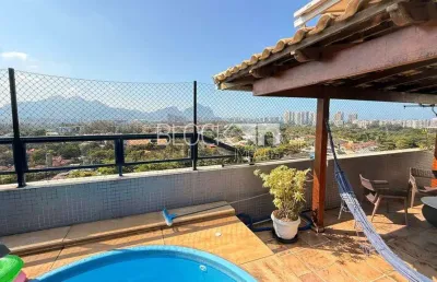 Barra da tijuca | cobertura 3 quartos, sendo 1 suite