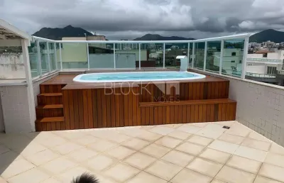 Recreio dos bandeirantes | cobertura 3 quartos, sendo 3 suites