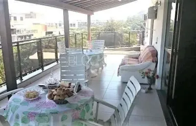 Barra da tijuca | cobertura 3 quartos, sendo 3 suites