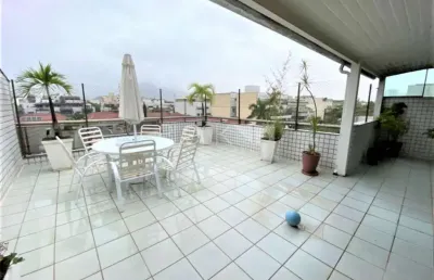 Recreio dos bandeirantes | cobertura 3 quartos, sendo 2 suites