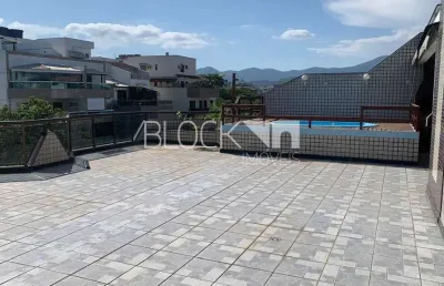 Recreio dos bandeirantes | cobertura 4 quartos, sendo 2 suites