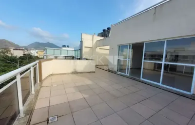 Recreio dos bandeirantes | cobertura 4 quartos, sendo 2 suites