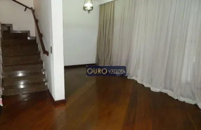 Sobrado com 4 dormitórios para alugar, 170 m² por r$ 4.500,00/mês - parque são lucas - são paulo/sp