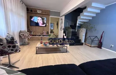 Sobrado com 3 dormitórios para alugar, 126 m² por r$ 7.175,00/mês - mooca - são paulo/sp