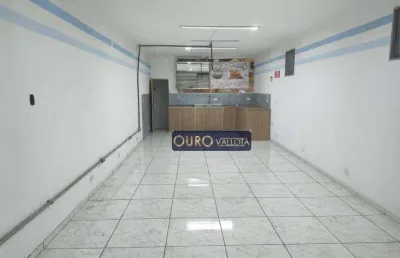 Salão para alugar, 100 m² por r$ 3.147,00/mês - parque da mooca - são paulo/sp