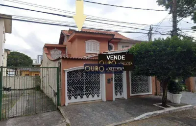 Sobrado com 3 dormitórios à venda, 360 m² por r$ 1.800.000,00 - mooca - são paulo/sp