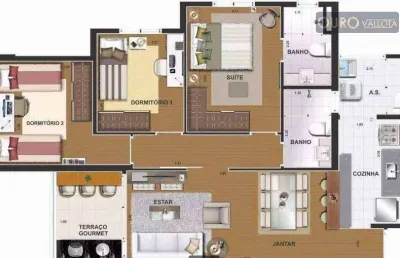 Apartamento com 3 dormitórios à venda, 77 m² por r$ 772.000,00 - alto da mooca - são paulo/sp