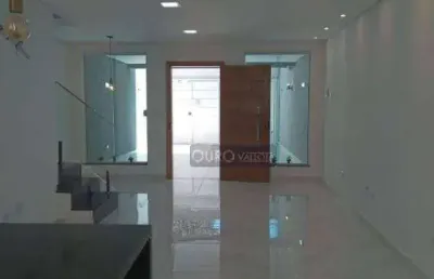 Sobrado novo -tatuapé, 250m2,3 suítes ,4 vagas, área gourmet, alto padrão