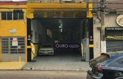 Salão 450m²,  terreno 6m x 500m, vão livre e mezanino na mooca