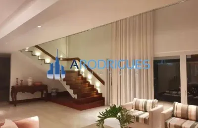 Vendo casa de luxo em condomínio alphaville i, salvador-ba: 4 quartos, 4 suítes, 3 salas, 6 banheiros, 6 vagas de garagem, 650m². venda ou locação!