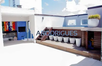 Cobertura de luxo à venda em salvador-ba, no bairro caminho das árvores: 3 quartos, 1 sala, 197m² de área.