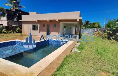 Casa à venda em itacimirim (monte gordo) direto com proprietário, com 3 quartos, 3 suítes e 8 vagas de garagem em camaçari-ba!