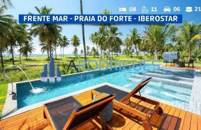Casa alto padrão na praia do forte- 08 suites, 800 metros área construida