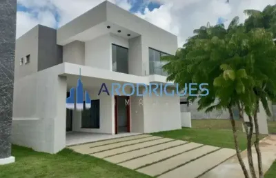 Casa a venda em terras alphaville camaçari, 4/4 206m2