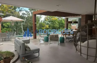 Imperdível casa à venda em condomínio de alto luxo no alphaville 1, salvador-ba: 6 quartos, 5 suítes, 4 salas, 7 banheiros, 5 vagas, 880m2. aproveite!