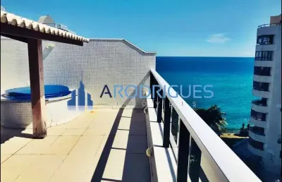 Apartamento cobertura à venda em ondina - salvador.