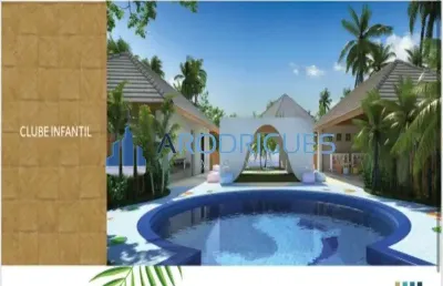 Lote á venda no condomínio praia do castelo, praia do forte -ba!