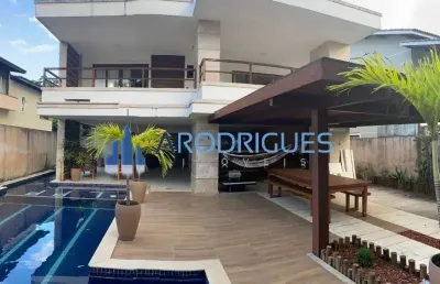 Casa alto padrão no condomínio vila do bosque, à venda, 5 suítes, nascente!