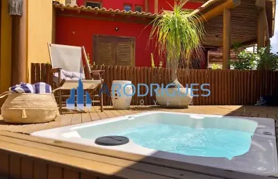 Oportunidade de village em itacimirim à venda, 4/4 sendo 2 suítes - vista mar e porteira fechada