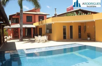 Casa em condomínio fechado com 4 quartos à venda no Piatã, Salvador 