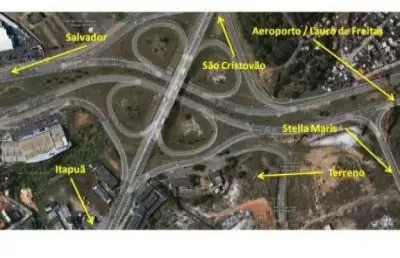Terreno à venda comercial e residencial na v. paralela (av. luis viana filho) com 34.712,35 metros.