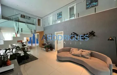 Casa de luxo em condomínio alphaville ii - 4 suítes, 3 salas, 5 vagas, 502m² em salvador-ba