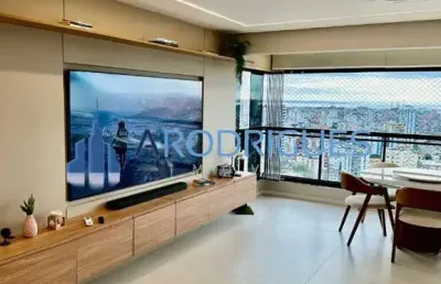 Apartamento à venda em salvador-ba: 3 quartos, 3 suítes, 97m², vila laura! porteira fechada, vista mar!