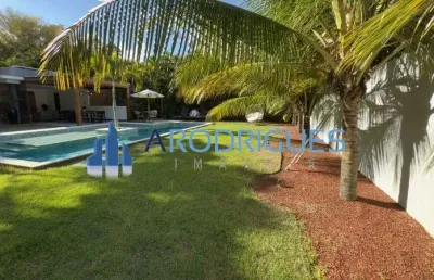 Mansão porteira fechada em busca vida: casa para locação com 4 quartos e 4 suítes, 400m² de luxo em camaçari.