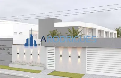 Vila de abrantes village em condomínio nunca habitado oportunidade - casa de 3 quartos, 3 suítes, 1 sala, 3 banheiros, 2 vagas na cidade de camacari-ba.