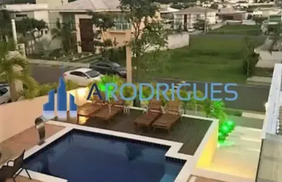 Casa à venda de alto nível no alphaville litoral norte i -