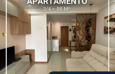 Apartamento para venda em camaçari, vila de abrantes (abrantes), 3 dormitórios, 3 suítes, 3 banheiros, 1 vaga