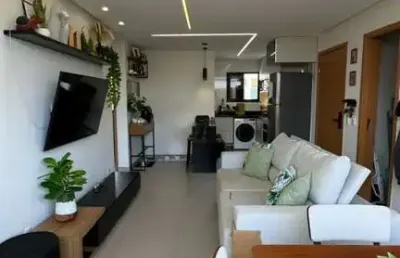 Apartamento para venda em lauro de freitas, buraquinho, 2 dormitórios, 2 suítes, 3 banheiros, 1 vaga