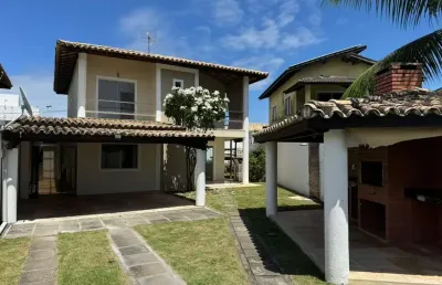 Casa em condomínio para venda em lauro de freitas, buraquinho, 4 dormitórios, 4 suítes, 6 banheiros, 2 vagas