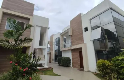Casa em condomínio para venda em lauro de freitas, pitangueiras, 4 dormitórios, 3 suítes, 4 banheiros, 2 vagas