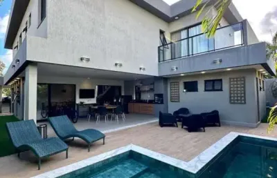 Casa em condomínio para venda em camaçari, alphaville i, 5 dormitórios, 4 suítes, 5 banheiros, 4 vagas