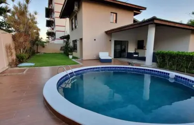 Casa em condomínio para venda em lauro de freitas, buraquinho, 5 dormitórios, 3 suítes, 6 banheiros, 3 vagas