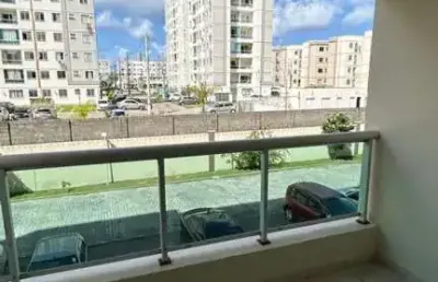 Apartamento para venda em lauro de freitas, centro, 2 dormitórios, 1 banheiro, 1 vaga