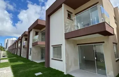 Casa em condomínio para venda em lauro de freitas, buraquinho, 4 dormitórios, 3 suítes, 4 banheiros, 2 vagas