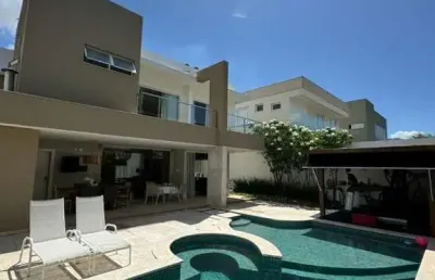 Casa em condomínio para venda em camaçari, vila de abrantes (abrantes), 3 dormitórios, 3 suítes, 5 banheiros, 4 vagas