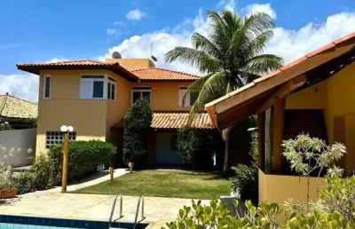 Casa para venda em lauro de freitas, vilas do atlântico, 4 dormitórios, 3 suítes, 6 banheiros, 4 vagas