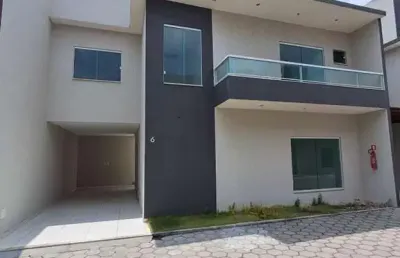 Casa em condomínio para venda em lauro de freitas, buraquinho, 3 dormitórios, 3 suítes, 4 banheiros, 2 vagas