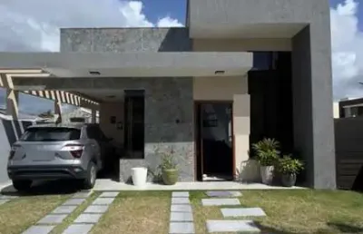 Casa em condomínio para venda em camaçari, catu de abrantes (abrantes), 2 dormitórios, 2 suítes, 3 banheiros, 2 vagas