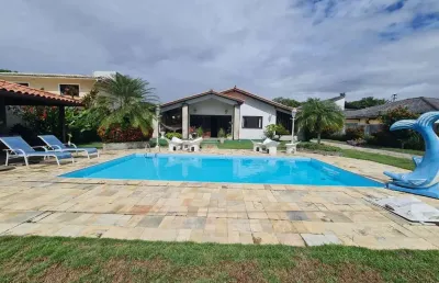 Casa em condomínio para venda em lauro de freitas, recreio ipitanga, 4 dormitórios, 2 suítes, 5 banheiros, 4 vagas