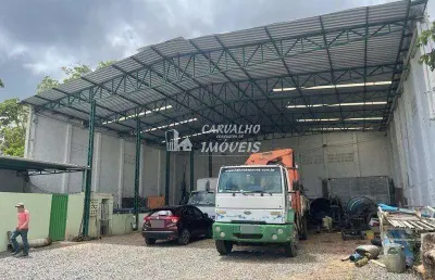 Galpão para locação em camaçari, vila de abrantes (abrantes), 2 banheiros