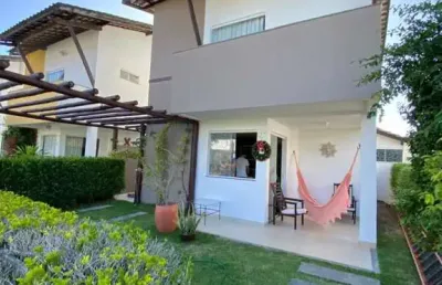 Casa em condomínio para venda em camaçari, catu de abrantes (abrantes), 3 dormitórios, 1 suíte, 2 banheiros, 2 vagas